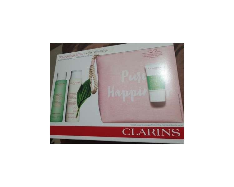 Clarins Perfect Cleansing Kit for Combination to Oily Skin Brand New - UK