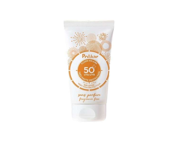 Polaar Sun Spf50+ Sunscreen Fluid - Very High Protection Sun Cream 50ml