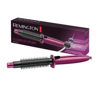 Remington Hot Round Brush with Steam System CB4N for Waves, Curls and Volume Pink/Black