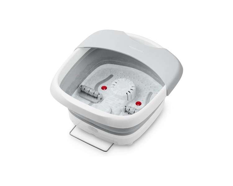 Medisana FS 886 Foot Bath with Massage Function and Heat Therapy - Foldable and Electric for Shoe Size up to 45
