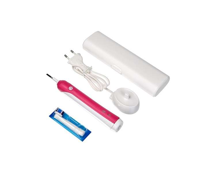Oral-B Braun Pro 750 3D White Pink Toothbrush