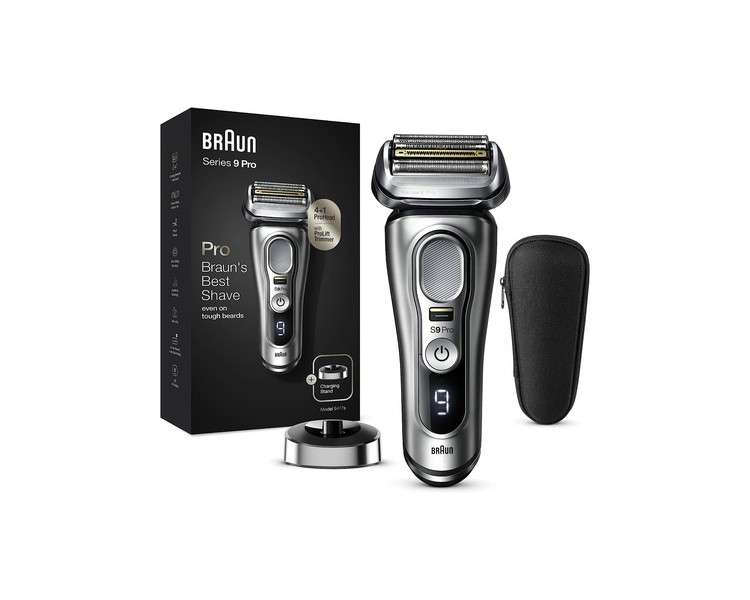 Braun Series 9 Pro Shaver Electric Man With Clipper Prolift