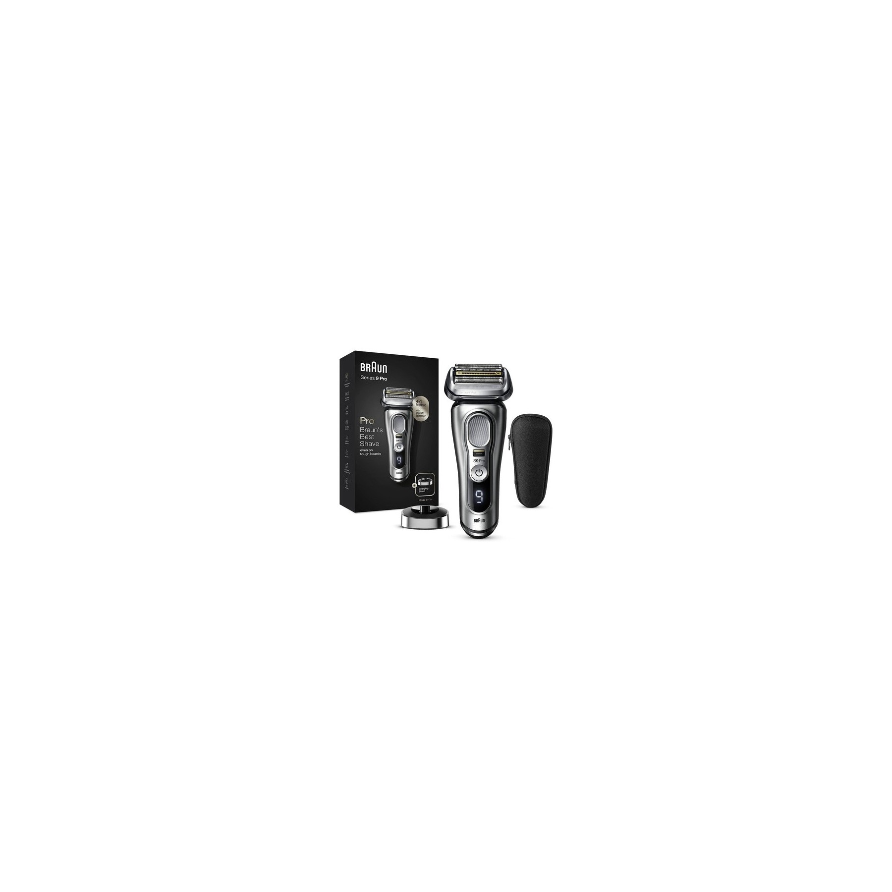 Braun Series 9 Pro Shaver Electric Man With Clipper Prolift