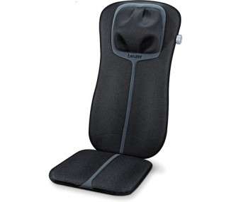 Beurer MG 254 Shiatsu Seat Cover with Neck Massage and Full Back Massage Black/Grey