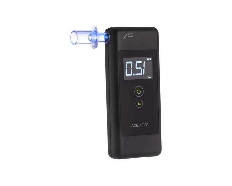 ACE Alcohol Tester AF-33 TU Wien Accuracy: 97.9% - Police Accurate