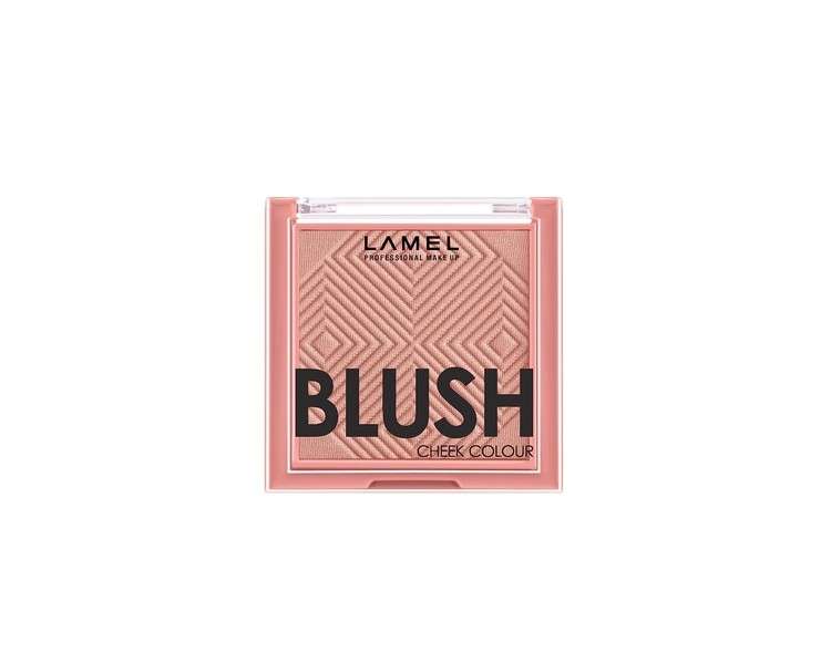 Lamel Blush Cheek Colour 4 Universal Shades Enhancing and Defining Shapes and Features 3.8g / 0.13 oz - Shade № 402