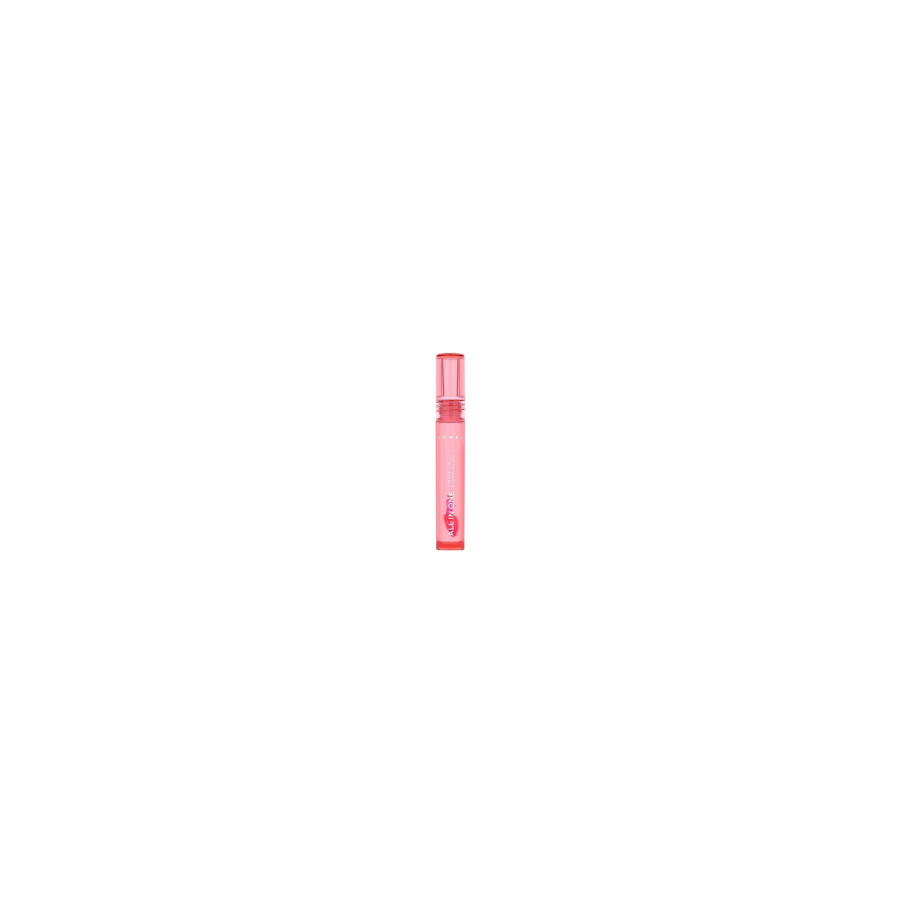 Lamel All in One Lip Tinted Plumping Oil Peachy N.401 Long-lasting Moisturizing Color