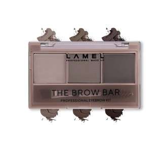 Lamel The Brow Bar Brow Creator Kit Universal Shades 4.5g Mid Brown