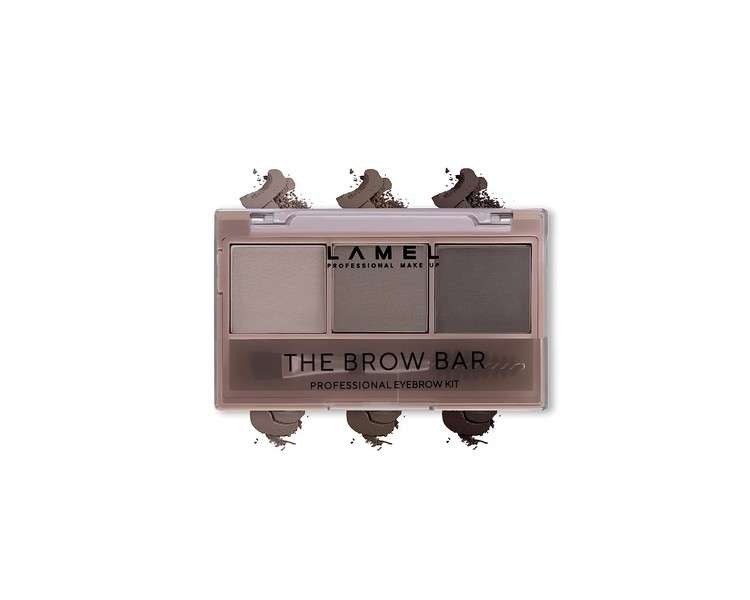 Lamel The Brow Bar Brow Creator Kit Universal Shades 4.5g Mid Brown