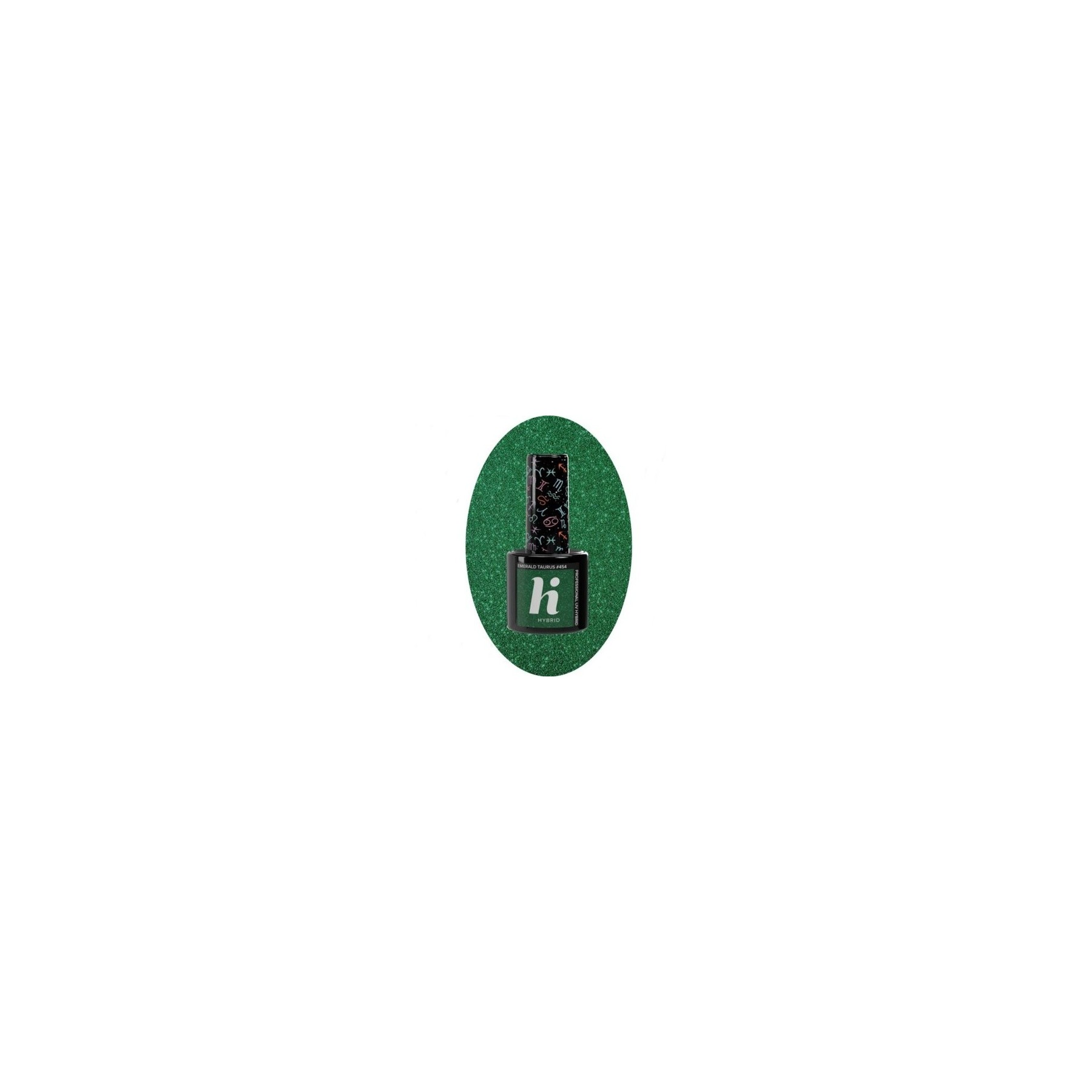 Hi Hybrid Zodiac Hybrid Nail Polish No. 454 Emerald Taurus 5ml