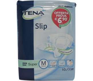 Tena Slip Super Diaper Pants Size M 10 Diapers
