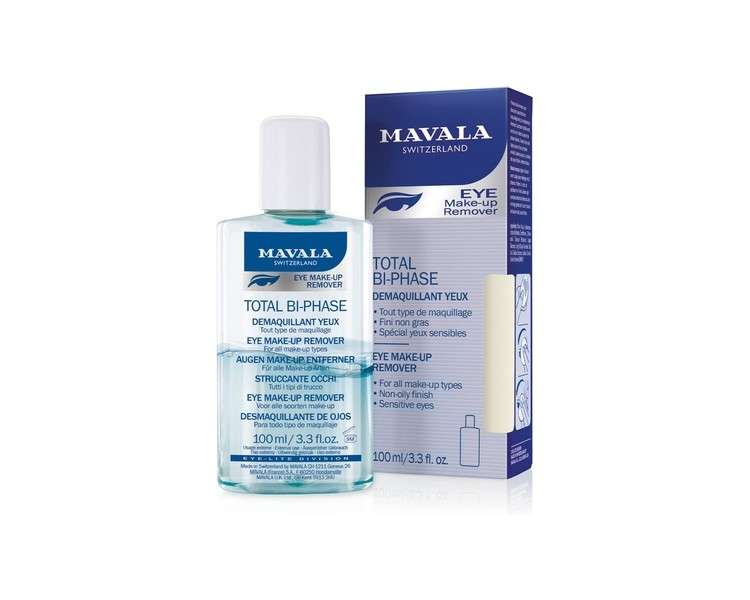 Mavala Total Bi-Phase Eye Makeup Remover 100ml