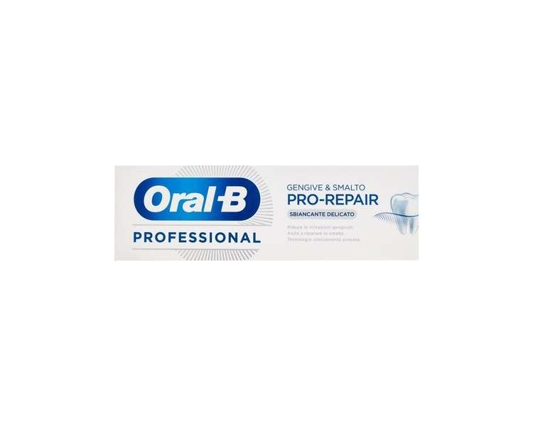 Oral-B Professional Gum and Enamel Pro-Repair Whitening Toothpaste 75ml