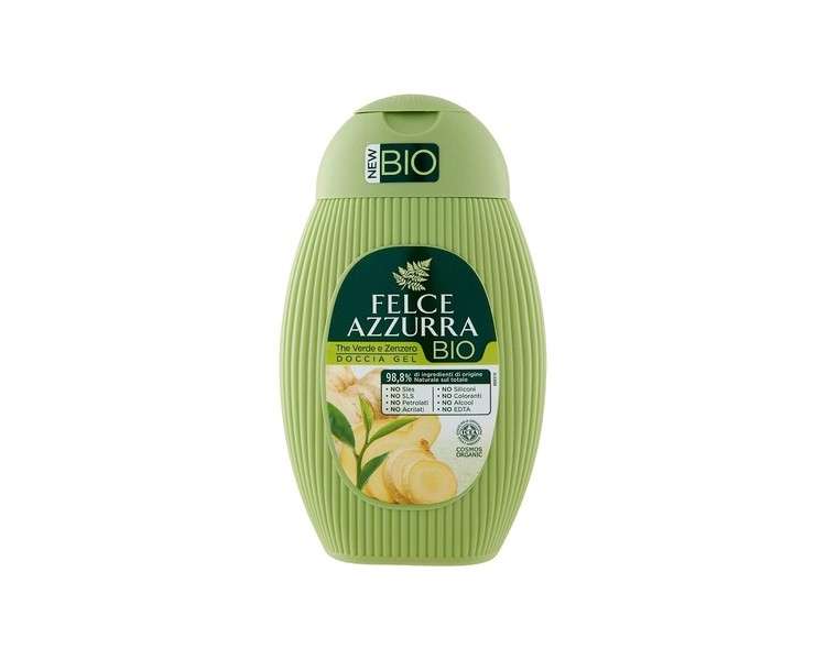 Bio Organic Green Tea & Ginger Shower Gel 250ml