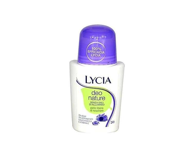 Lycia Deo Nature Roll On Without Aluminum Salts 50ml