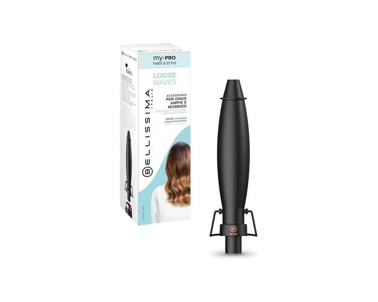 Imetec Bellissima My Pro GT22 130 Loose Waves Curling Iron for Twist & Style Hair Styler 26-38mm Ceramic Coated - Accessory