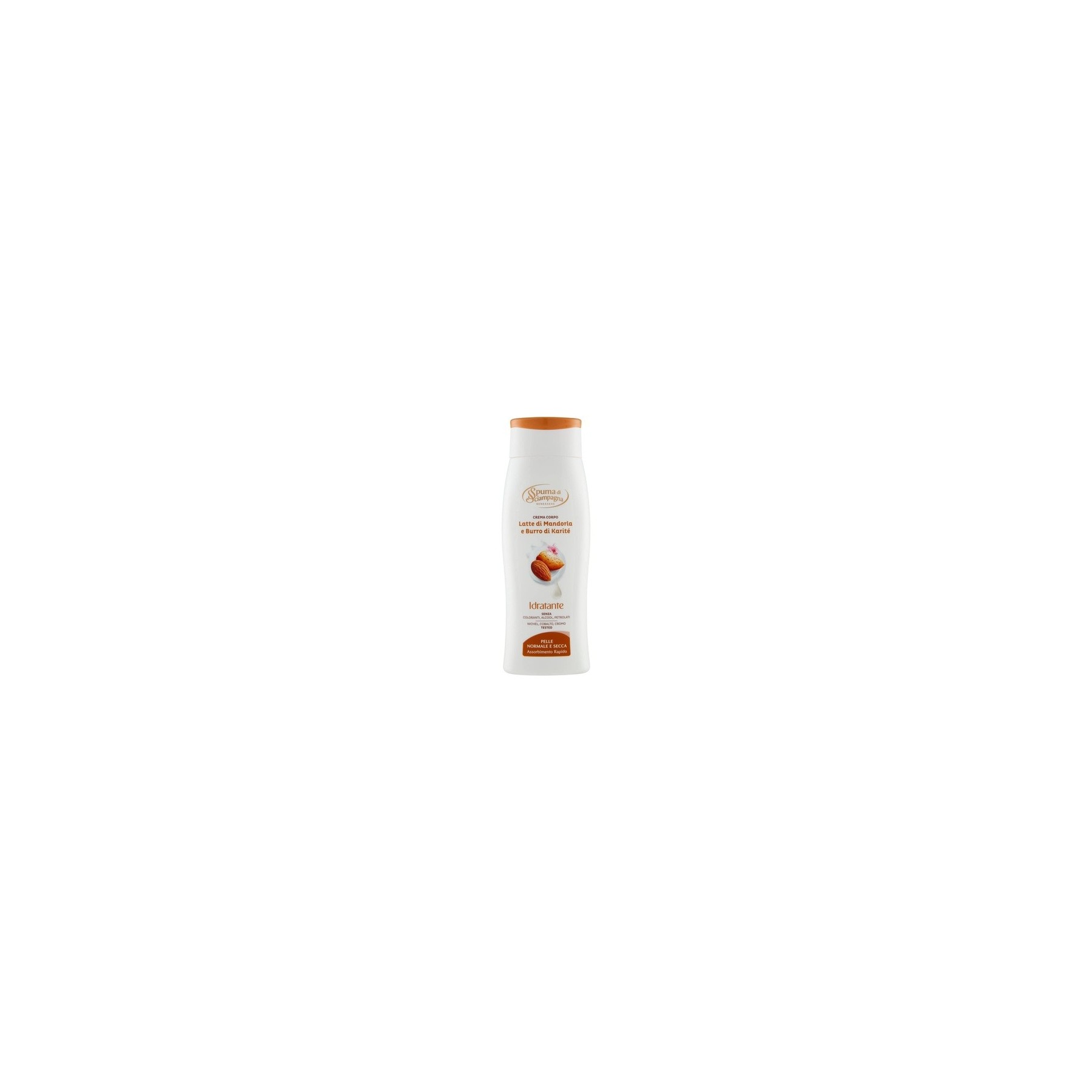 Almond and Karitè Moisturizing Fluid Body Cream 250ml
