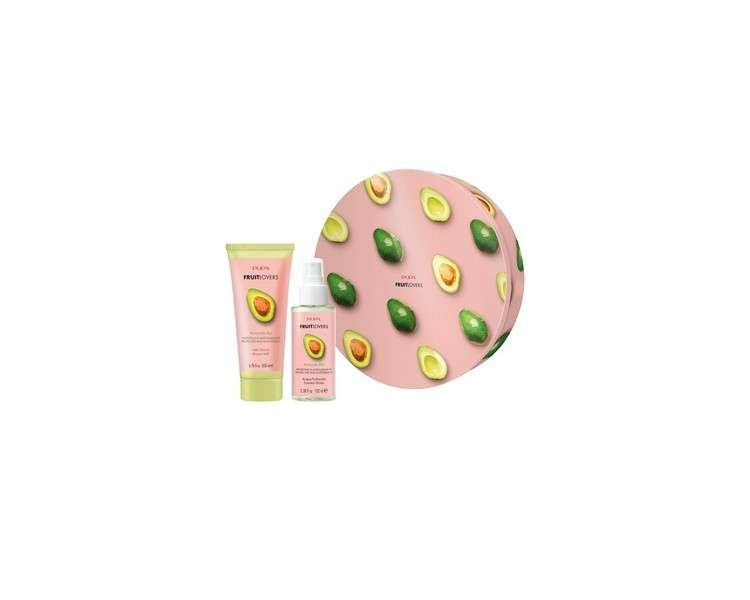 Pupa Gift Box Fruit Lovers Kit Iii N.001 Avocado - Shower Milk + Perfumed Water