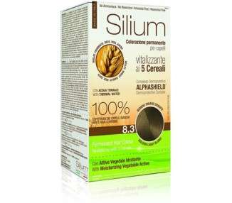 Silium Permanent Hair Color Golden Light Blonde 8.3 - 187g