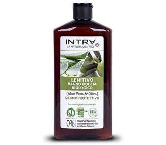 Harbor Intra Organic Soothing Aloe Vera and Olive Bath and Shower Foam 400ml