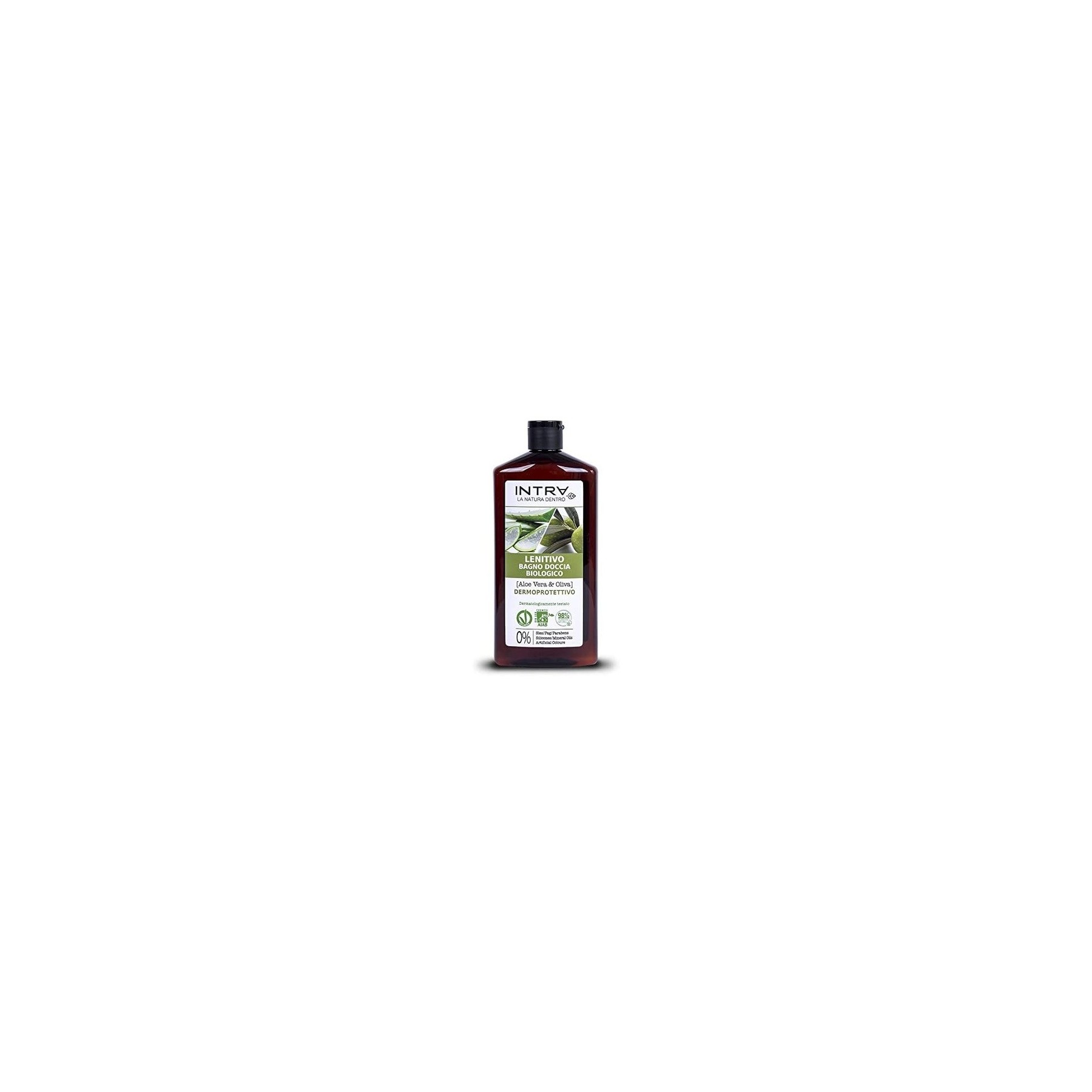 Harbor Intra Organic Soothing Aloe Vera and Olive Bath and Shower Foam 400ml