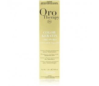 Fanola Oro Therapy Color Keratin Puro 6.1 Dark Ash Blonde 100ml