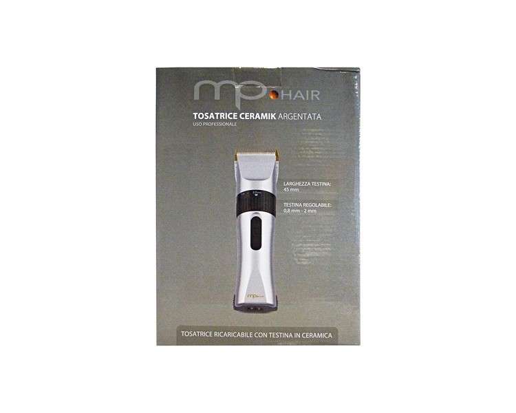 MP HAIR Ceramic Silver Plated Hair Clippers and Razor 1011