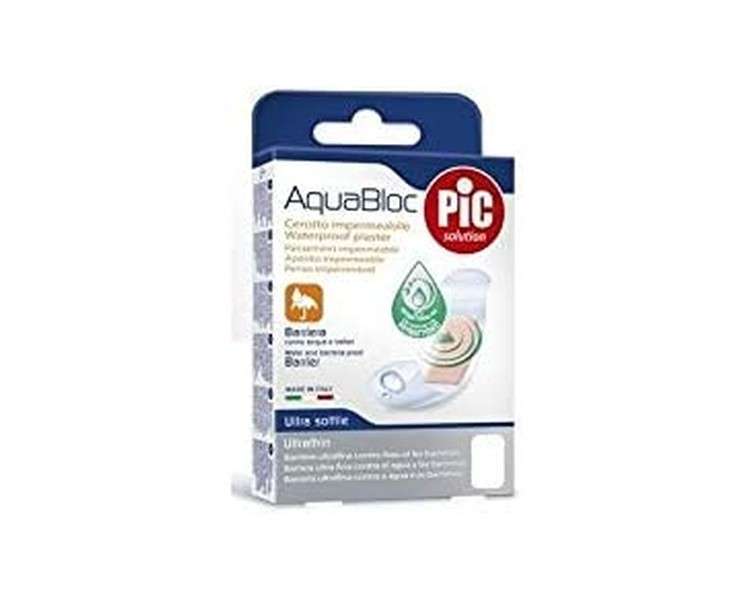 PIC Aquabloc Waterproof Post-Operative Adhesive Bandage 5 Pieces 10x10cm