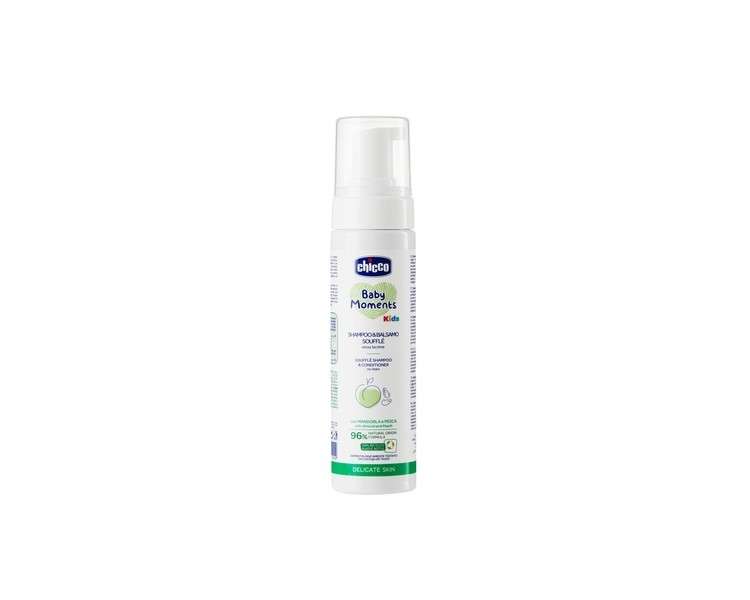 Kids Delicate Skin 2 in 1 Shampoo and Conditioner Mousse 150ml