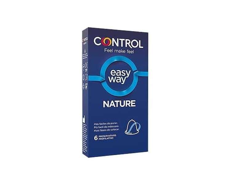Control Easy Way Nature Condoms - Pack of 6