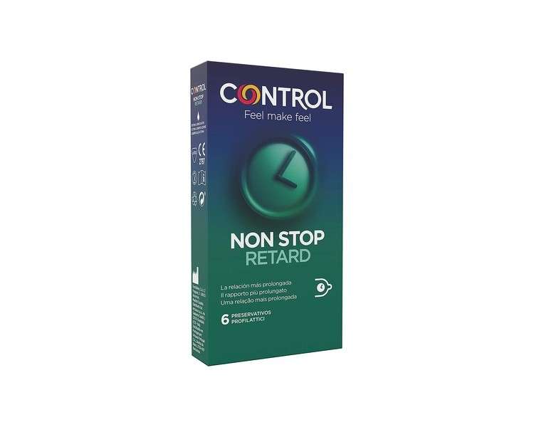 Control Originals New Non Stop Retard Condoms - Pack of 6