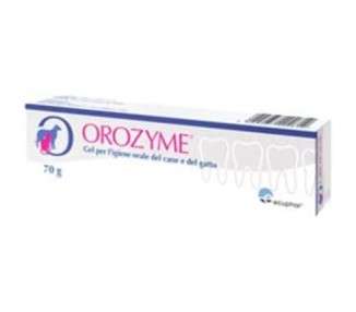 Ecuphar Italia Orozyme Oral Hygiene Gel 70g with Applicator Tube and Brush