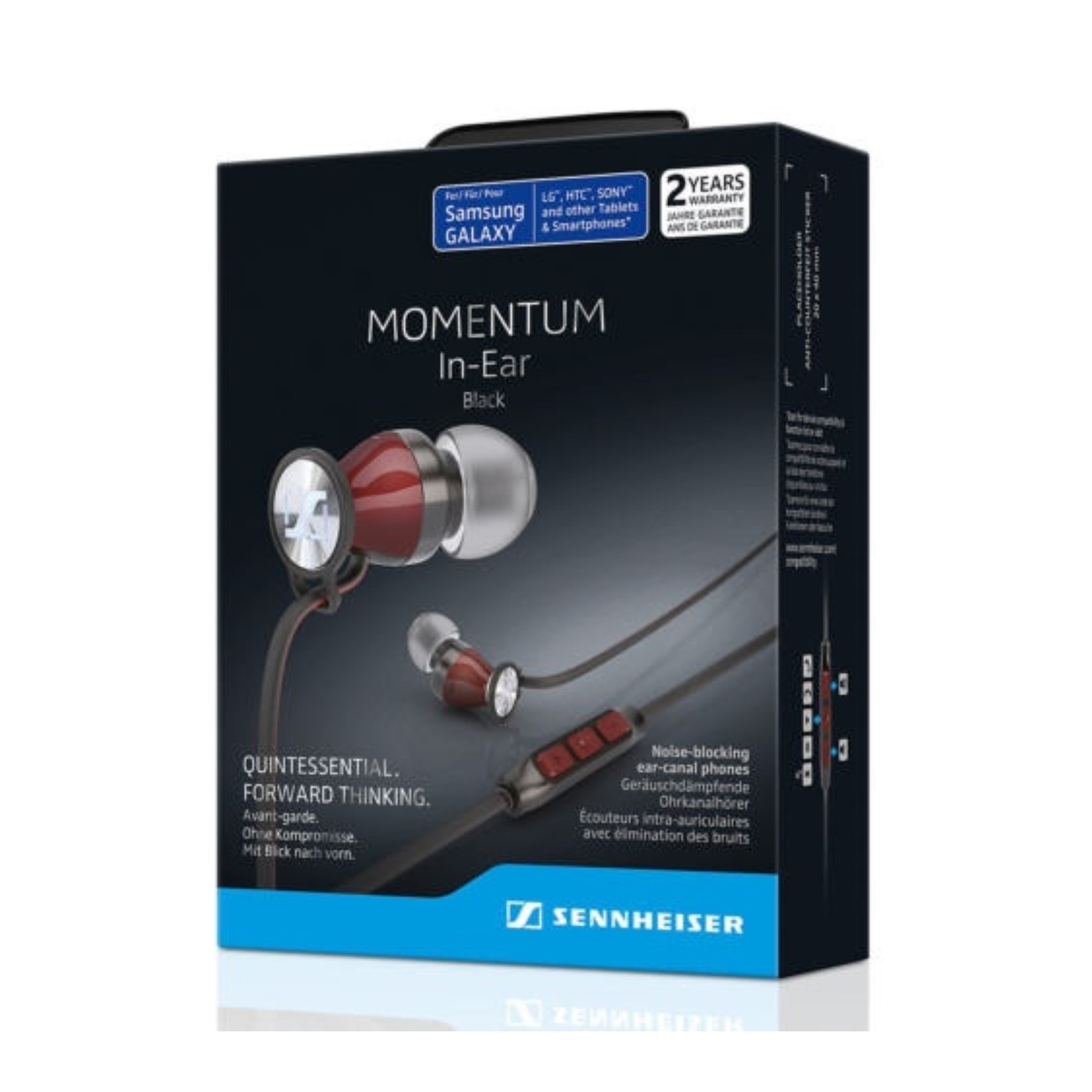 Auriculares Sennheiser Momentum In Ear Rojo