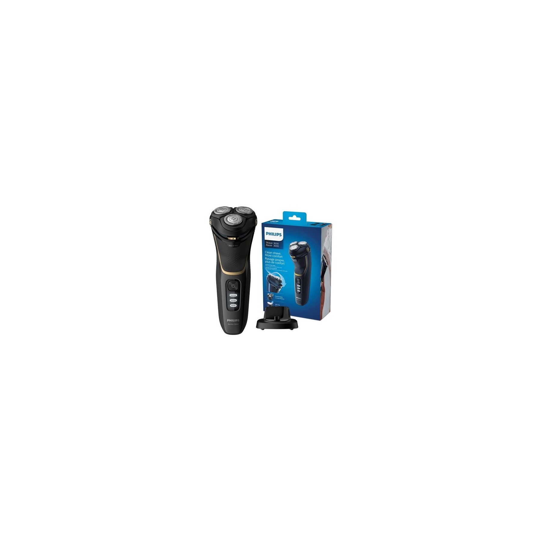 Philips Electric Shaver Black Gold