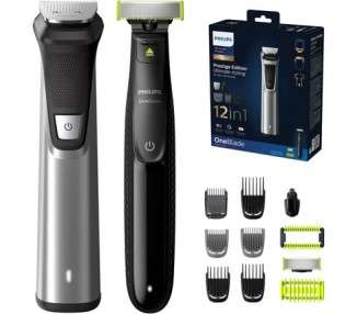 Philips Multi-Styles Series 9000 13-in-1 OneBlade Face & Body