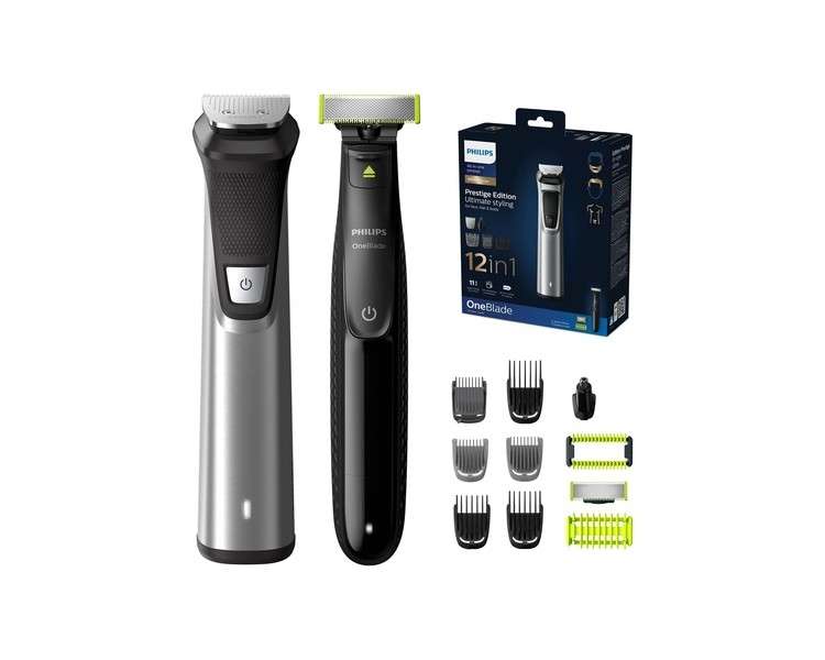 Philips Multi-Styles Series 9000 13-in-1 OneBlade Face & Body