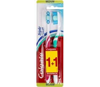 Colgate Toothbrush Triple Action 2 medium pcs