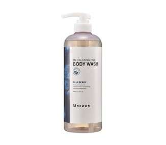 MIZON My Relaxing Time Blueberry Body Wash 27oz - Nourish, Moisturize, and Soothe Skin