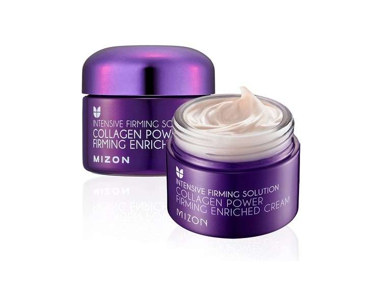 Mizon Collagen Power Firming Enriched Cream Korean Skincare Wrinkle Care Anti-Aging Marine Collagen
