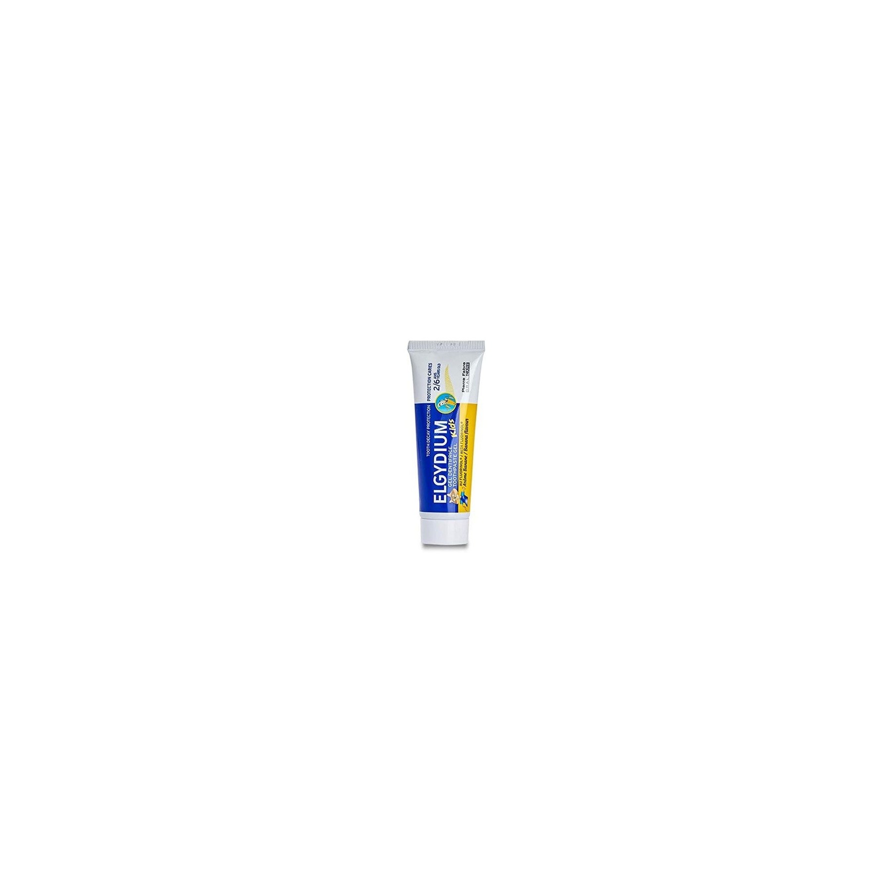 Elgydium Kids Toothpaste Gel Decay Protection 50ml - Banana Flavor