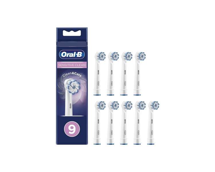 Oral-B Sensitive Clean Toothbrush Head - Pack of 9