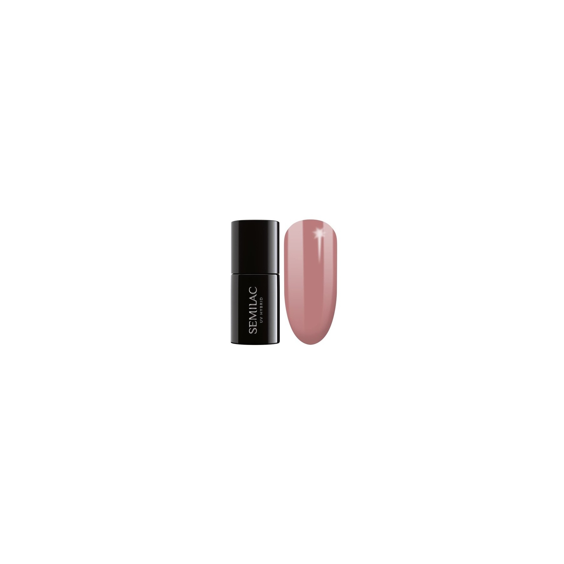 Semilac Business Line Nude Red UV Hybrid Nail Polish 7ml