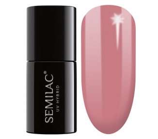 Semilac Extend 5in1 Brown Pink Nail Polish 7ml