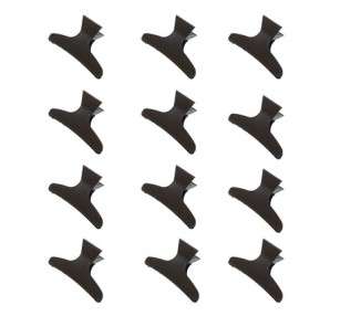 Xanitalia Pro 12 Black Plastic Tweezers