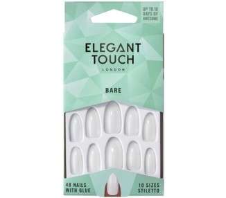 Elegant Touch Bare Nails Stiletto