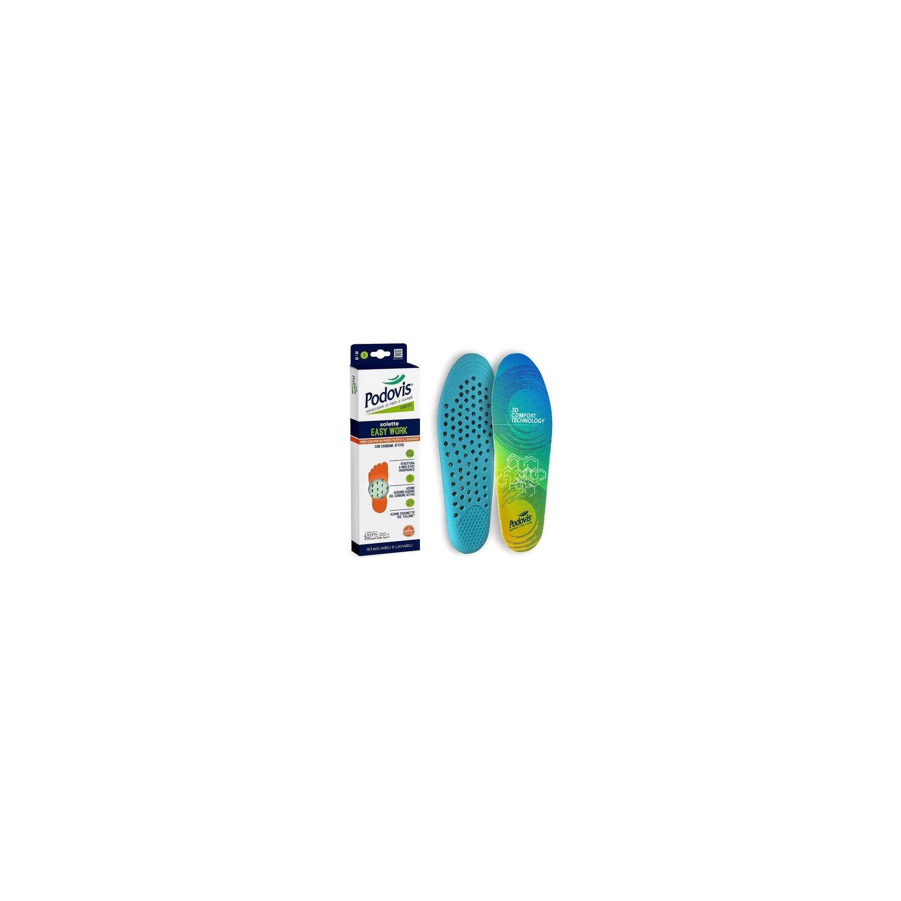 Podovis Air & Comfort Insoles 150g