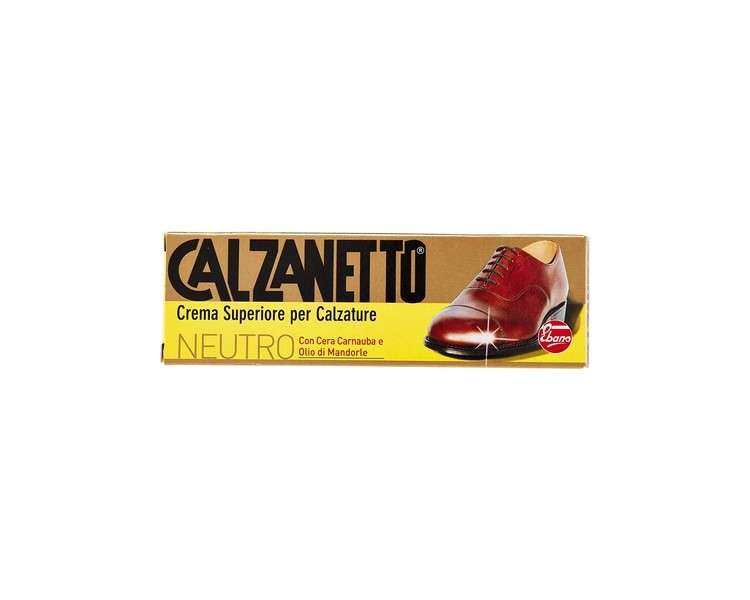 Calzanetto Lucido Tubetto Neutro Treatments and Shoe Polishes 50g