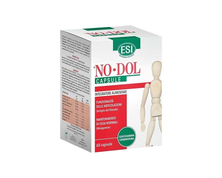 ESI SpA No Dol Joint and Muscle Pain Dietary Supplement 60 Capsules