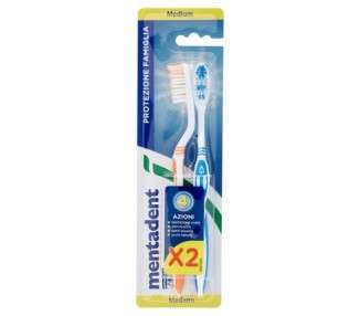 Mentadent Toothbrush Plus Duo