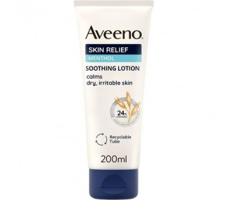 Aveeno Skin Relief Soothing Menthol Lotion with Shea Butter 200ml